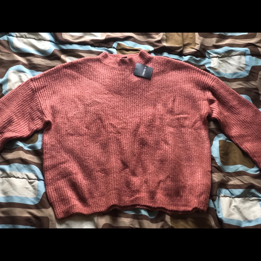 Fuchsia Knitted Sweater